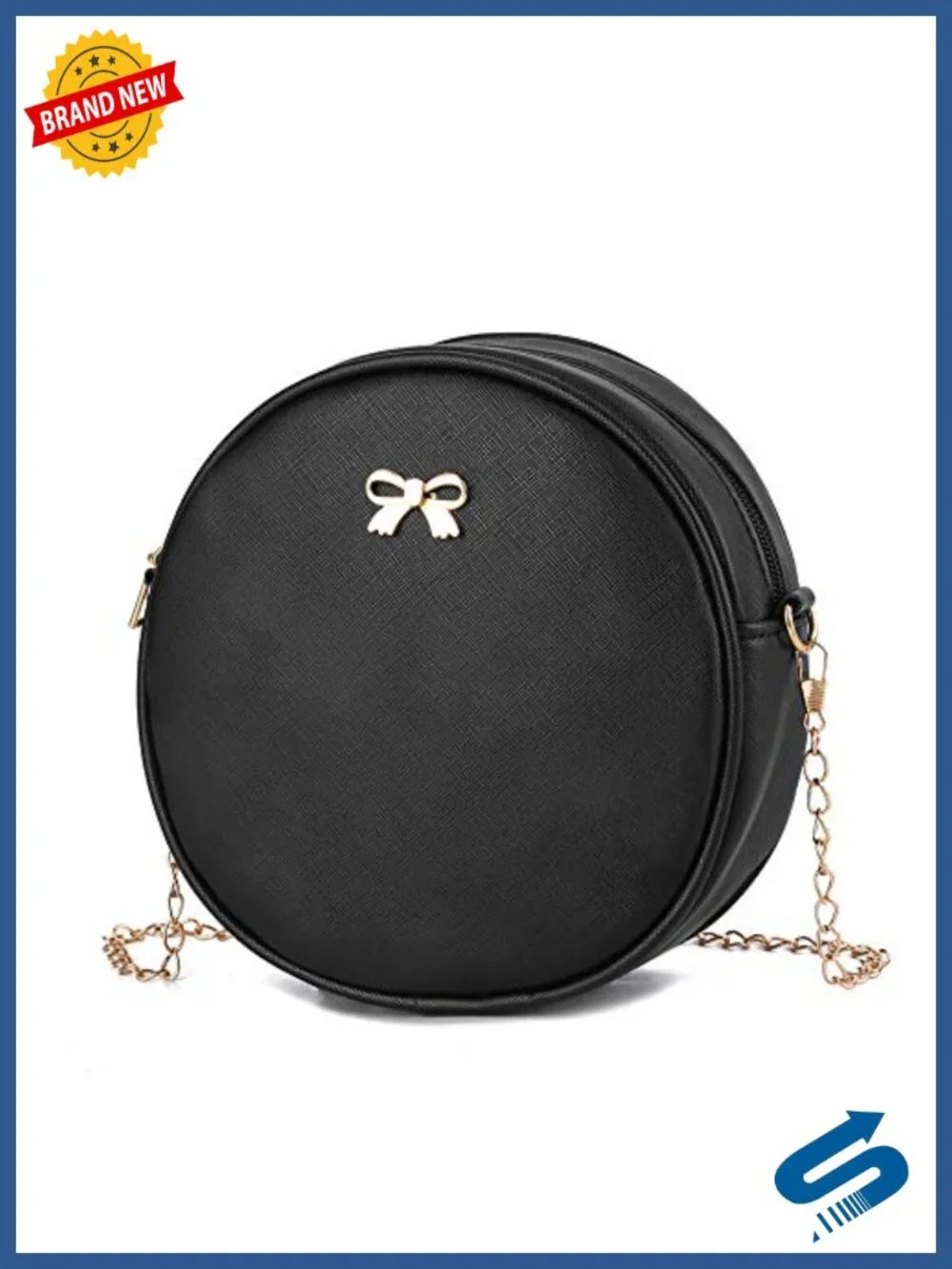 3-Piece Faux Leather Backpack Purse for Women Rucksack Shoulder Bag